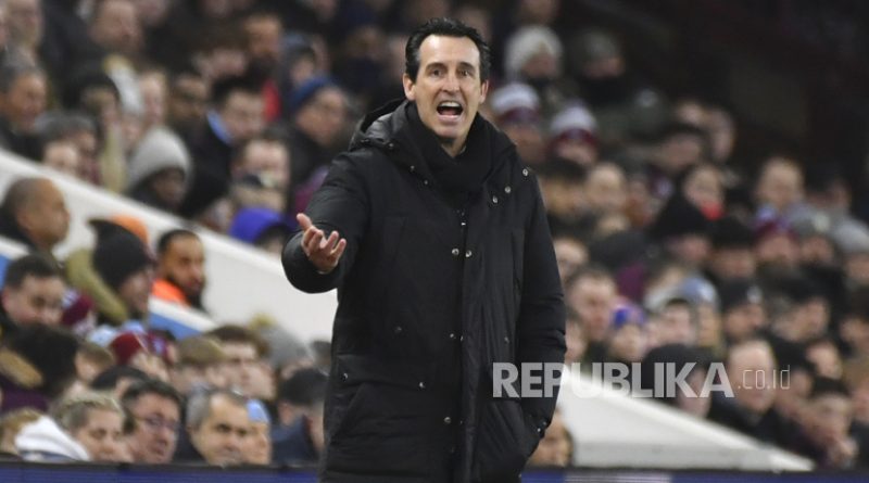 Pelatih Aston Villa Unai Emery