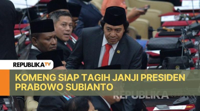 Komeng Siap Tagih Janji Presiden Prabowo Subianto