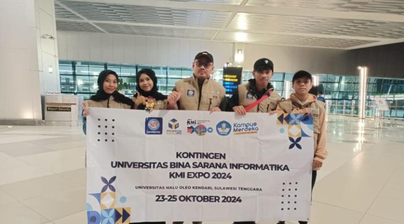 Dua kelompok usaha milik mahasiswa Universitas BSI (Bina Sarana Informatika) siap berpartisipasi dalam ajang bergengsi KMI Expo XV 2024.