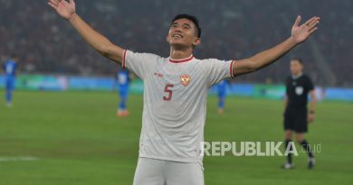 Pemain timnas Indonesia Rizky Ridho.