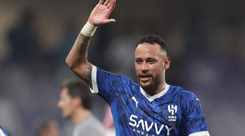 Pemain Al Hilal Neymar