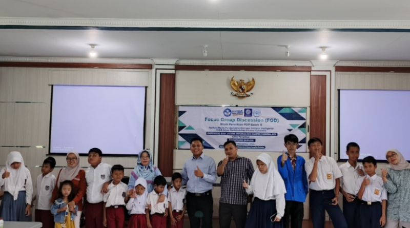 Kelompok Penelitian PDP yang diketuai oleh Agung Baitul Hikmah, selaku Dosen sekaligus Kepala Kampus Universitas BSI (Bina Sarana Informatika) kampus Tasikmalaya, menggelar Forum Group Discussion (FGD) bertema “Inovasi Teknologi Media Pembelajaran Berbasis Artificial Intelligence (AI) untuk Siswa Berkebutuhan Khusus Tunanetra”.