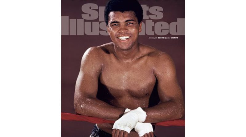 Foto yang diberikan Sports Illustrated pada Sabtu (4/6), menunjukkan kover terbaru mengenang petinju sepanjang masa Muhammad Ali. Foto tersebut diambil pada 9 Oktober 1970 saat Ali berlatih di Miami Beach.