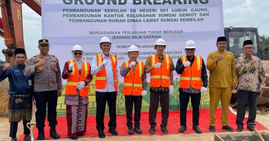 Apical Group Dukung Pembangunan Komplek Baru SDN 001 Lubuk Gaung di Dumai