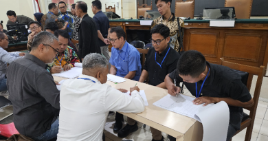 Pengadilan Negeri (PN) Niaga Semarang menggelar rapat verifikasi tagihan atau utang PT Sri Rejeki Isman Tbk (Sritex) dan tiga anak perusahaannya kepada para mantan pekerjanya, Kamis (10/7/2025).