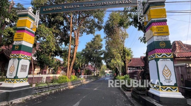 Potret Kampung Wisata Cokrodiningratan atau Kasaningrat.