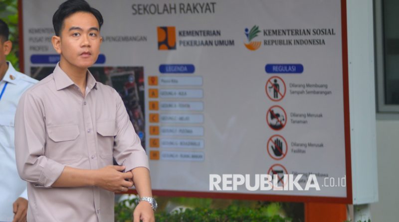 Wakil Presiden Gibran Rakabuming Raka.