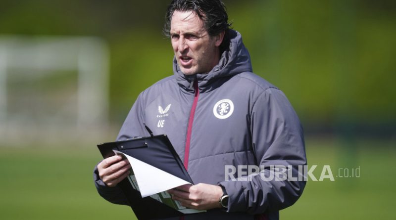 Pelatih Aston Villa Unai Emery
