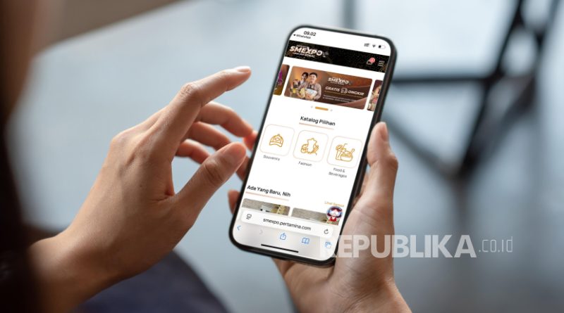 Aplikasi digital UMKM Pertamina SMEXPO