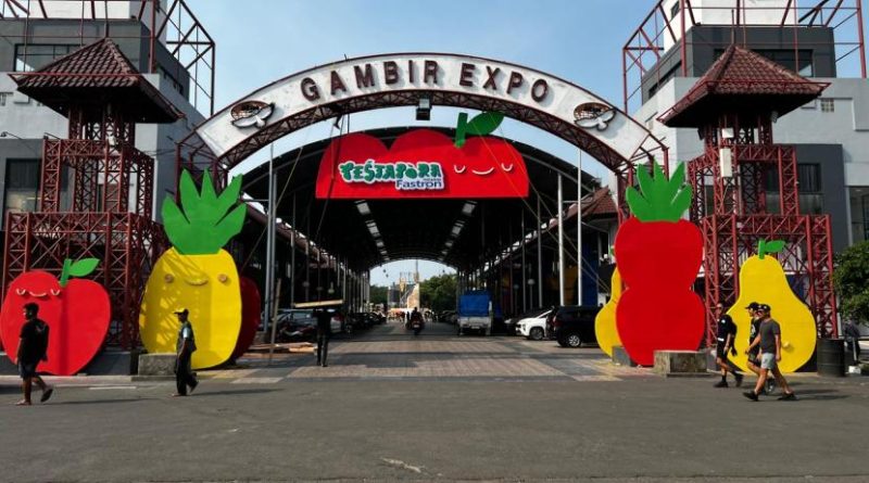 Area Gambir Expo Kemayoran, Jakarta, yang akan dijadikan lokasi penyelenggaraan festival musik Pestapora.