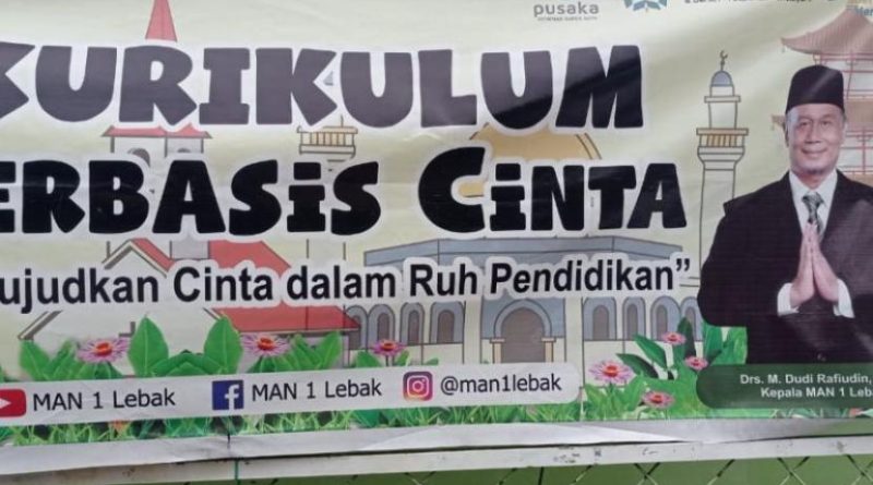 MAN 1 Lebak terapkan Kurikulum Berbasis Cinta cegah degradasi moral.