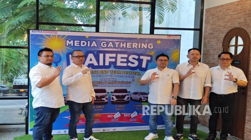Menyambut akhir tahun, Daihatsu kembali menghadirkan program spesial bertajuk Daihatsu End Year Festival (Daifest) 2025 yang berlangsung mulai 1 Oktober hingga 31 Desember 2025.