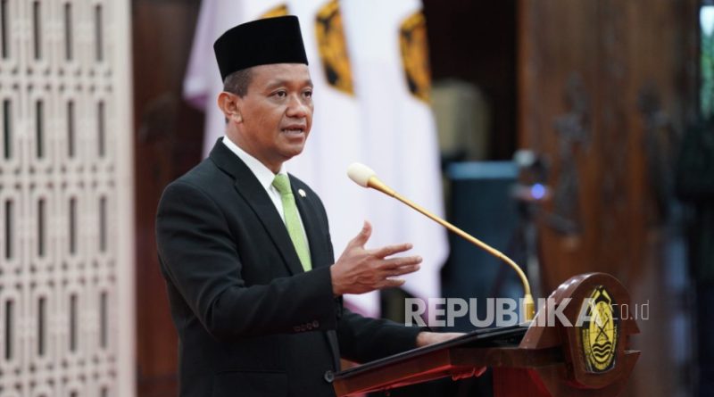 Mneteri ESDM Bahlil Lahadalia