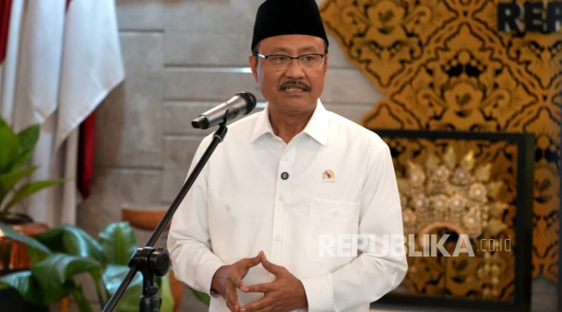 Menteri Sosial Saifullah Yusuf alias Gus Ipul.