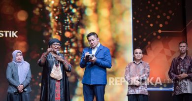 Seskab Letkol Inf Teddy Indra Wijaya Rapat Koordinasi Nasional Data Tunggal Sosial dan Ekonomi Nasional (DTSEN) di Hall Kota Kasablanka, Jakarta Selatan, Kamis (13/11/2025).