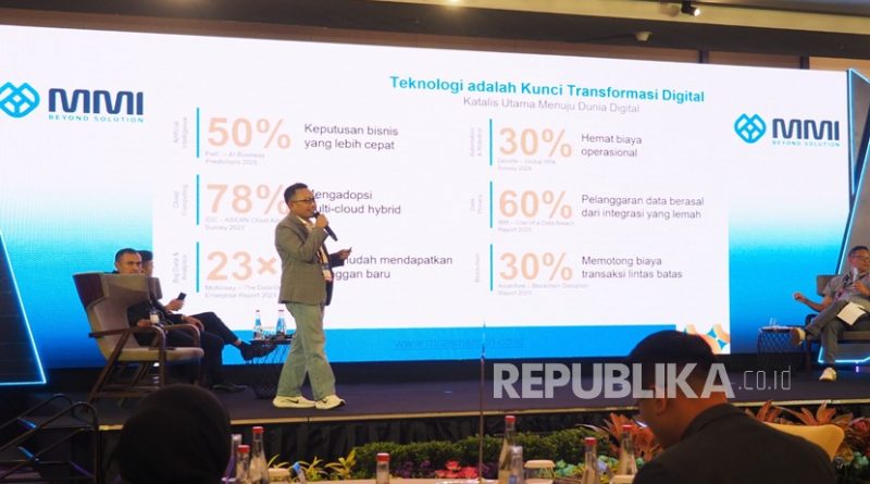 Gelaran BPD GO DIGITAL: Compliance & Innovation di Hotel Pullman Bandung menjadi momentum penting bagi dunia perbankan daerah dalam memperkuat langkah menuju transformasi digital yang berkelanjutan dan aman. Kegiatan ini diselenggarakan oleh PT Mitra Mandiri Informatika (MMI) bekerja sama dengan Asosiasi Bank Pembangunan Daerah (Asbanda) dan didukung oleh Badan Siber dan Sandi Negara (BSSN). Selama tiga hari, forum ini menghadirkan beragam solusi strategis mencakup cyber security, ICoFR (Internal Control over Financial Reporting), e-procurement, dan Artificial Intelligence (AI), yang seluruhnya diarahkan untuk mendukung tata kelola dan inovasi digital di lingkungan Bank Pembangunan Daerah (BPD) di Indonesia.