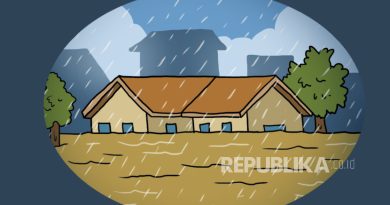 ilustrasi Banjir dimusim hujan