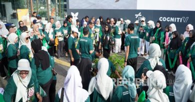 Pimpinan Pusat Ikatan Sarjana Nahdlatul Ulama (PP ISNU) menggelar kegiatan Fun Walk yang diikuti ribuan peserta di kawasan Vilo Gelato, Stasiun BNI City, Jakarta, Ahad (21/12/2025).
