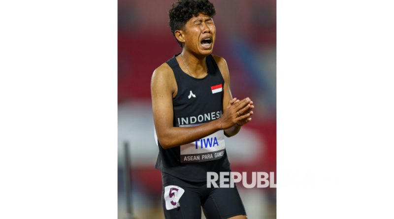 Atlet Para Atletik Tiwa Tambah Medali Emas APG 2025 untuk Indonesia