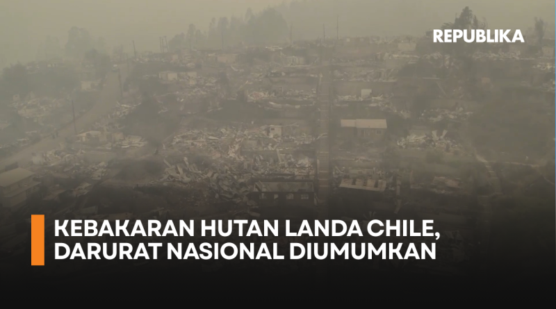 Kebakaran Hutan, Chile Umumkan Darurat Nasional